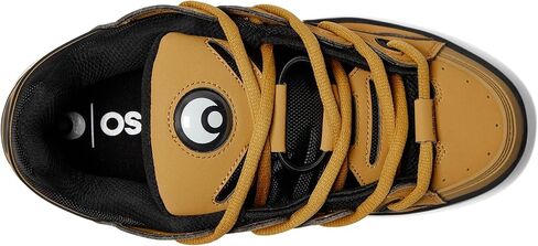 Osiris Men's D3 OG Skate Shoe, Black/Black/Orange, 12 in Kuwait