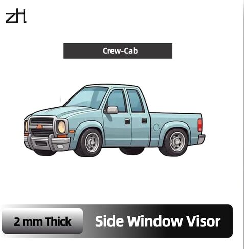 يناسب: Ford F-150 Supercrew 2009 2010 2011 2012 2013 2014 ؛ شمس آمنة ، أمطار ، انحراف للرياح ، أقنعة تنفيس النافذة الأمامية والخلفية ، حماية تنفيس ، شريط خارجية ، مجموعة حراسة 4 قطع ، سمك 2 مم in Saudi Arabia