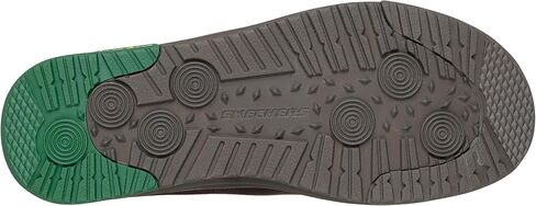 Skechers Men's John Deere Leather Moc Toe Bungee Hands Free Slip-ins Oxford in Saudi Arabia