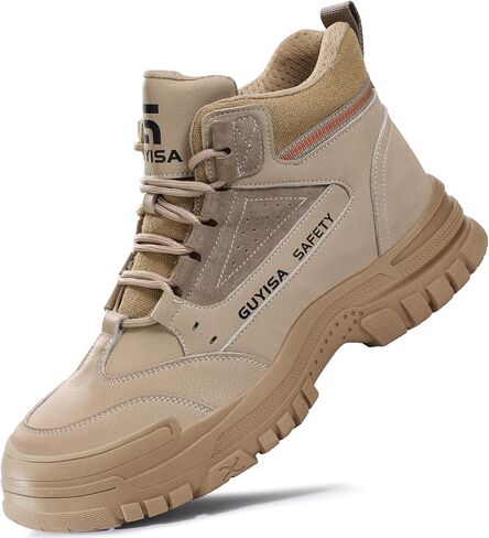 WOWSTICK Lightweight Work Safety Shoes Steel Toe Industry Construction Slip Resistant Sneakers in Kuwait