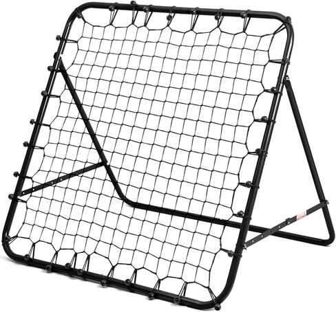 Soccer Rebounder 3.3x3.3FT/4.93×4.93FT Portable Soccer Net Thickened Tube Adjustable Angle for Lacrosse Softball Baseball Football Training, Easy Setup, Aids & Equipment for Kids Teens in Saudi Arabia