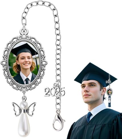 Personalized Graduation Tassel Photo Charm Custom Memorial Graduation Cap Tassel in Saudi Arabia