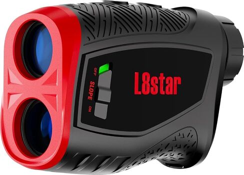 Golf Range Finder with Magnetic Strip, 800 Yards Golf Rangefinder with Slope, High-Precision Fast Flagpole Lock with Pulse Vibration Slope Laser Range Finder for Golf,Hunting (Black) in Saudi Arabia