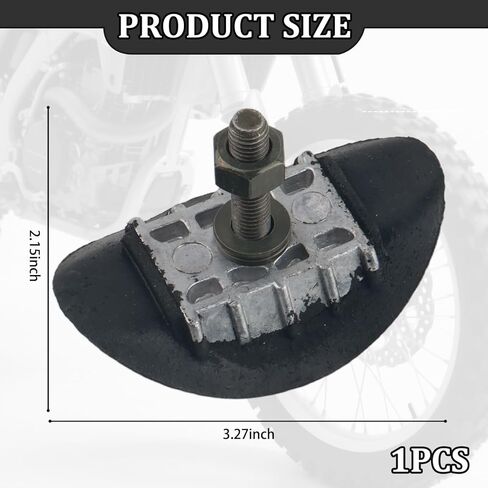 1.6" Motorcycle Rim Lock,Motorcycle Wheel Lock for Rim with Molded Rubber Block Avoids Damage to Inner Tubes,Professional Rims Dirt Bike Locks Motorcycles Accessories in Saudi Arabia