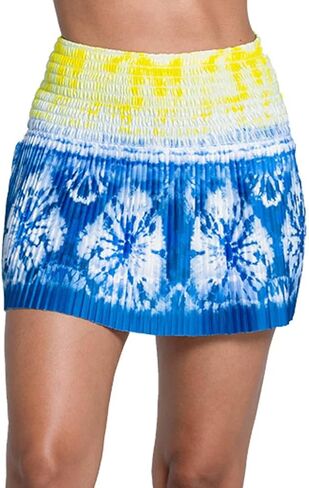 Lucky in Love Store's 14 "Shibori Wave Skirt in Saudi Arabia