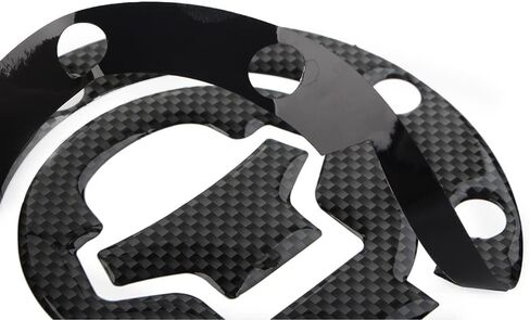 LIRU Cove Carbon fiber Fuel Cap ABS Gas Tank Protector for Suzuki GSXR-600 750 1000 1996-2003 in Saudi Arabia