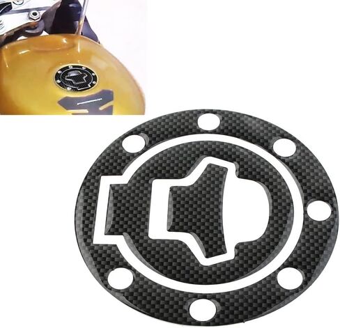 LIRU Cove Carbon fiber Fuel Cap ABS Gas Tank Protector for Suzuki GSXR-600 750 1000 1996-2003 in Saudi Arabia