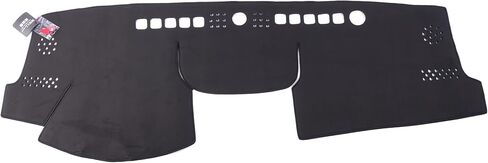 WellVisors Black Suede Dash Mat Dashboard Cover Compatible with Subaru 2015-2021 WRX/WRX STI 3-777SU007 in Saudi Arabia