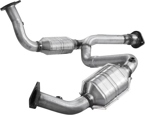 VEVOR Catalytic Converter, Compatible with Cadillac Escalade/Chevy Avalanche Silverado Suburban Tahoe/GMC Sierra Yukon, 4.3L V6, 4.8L/5.3L V8, Front, Left, Right, for Purifying Exhaust Gases in Saudi Arabia