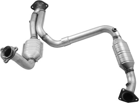 VEVOR Catalytic Converter, Compatible with Cadillac Escalade/Chevy Avalanche Silverado Suburban Tahoe/GMC Sierra Yukon, 4.3L V6, 4.8L/5.3L V8, Front, Left, Right, for Purifying Exhaust Gases in Saudi Arabia