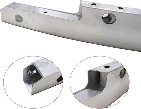 XQSMWF Front Pumper Bumper Impactor Bar 1104667-99-J متوافق مع Tesla Model 3 2017-2020 in Saudi Arabia