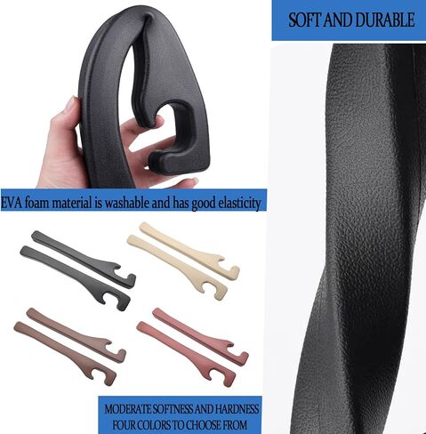 Car Seat Gap Filler Set of 2,Seat Gap Organizer, No Drop Seat Guard,2025 New Car Seat Side Gap Filler Organizer, Drop Seat Guards for Cars (Black 2Pcs) in Saudi Arabia