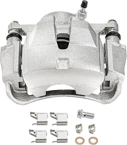 Detroit Axle - Front 2pc Brake Calipers for Toyota RAV4 Prius V Lexus HS250h Scion xB, 2 Disc Brake Calipers with Bracket Replacement in Saudi Arabia
