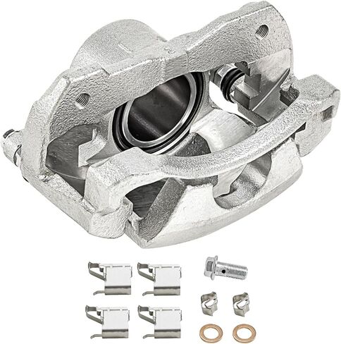 Detroit Axle - Front 2pc Brake Calipers for Toyota RAV4 Prius V Lexus HS250h Scion xB, 2 Disc Brake Calipers with Bracket Replacement in Saudi Arabia