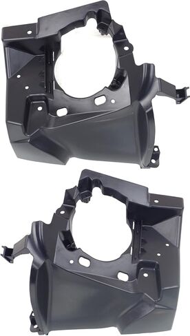 Garage-Pro Fog Light Bracket Set Compatible With 2014-2016 BMW 428i, For 2017-2020 430i, For 2017-2020 430i Gran Coupe, For Models With M Sport Package Textured Black Front Left and Right in Saudi Arabia