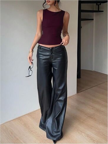 Milumia Women's Cut Out Bow Back Tie Top Top Out Out Outlesfeless Boat Neck Blouse in Saudi Arabia