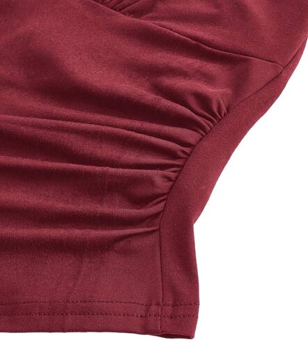 Zaful Women Women Halter Crop Tank Tops Y2K V Neck Olcyveless Cami Tops Ruched Slim Fit Out Out Top in Saudi Arabia