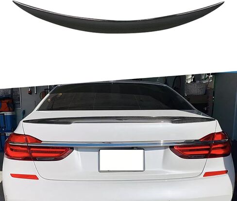 المفسد الخلفي Paisen متوافق مع 2016-2022 7 Series G112 G12 740i 750i سيدان ، MP Gloss Black ABS Material Spoiler Trunk Spoiler ， 1pc in Kuwait