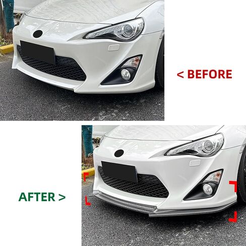 Front Bumper Spoiler Lip For Toyota 86 GT86 FT86 Scion FR-S 2012-2016 in Saudi Arabia