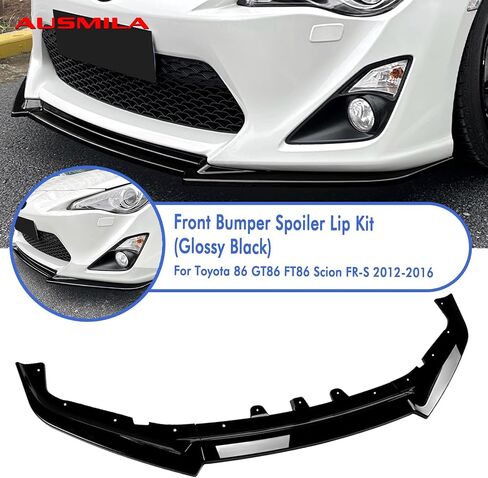 Front Bumper Spoiler Lip For Toyota 86 GT86 FT86 Scion FR-S 2012-2016 in Saudi Arabia