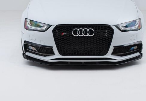 ECS Front Lip - نمط الخائن متوافق مع Audi B8.5 S4 / A4 S -Line Daceelift (Gloss Black) in Saudi Arabia