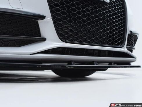 ECS Front Lip - نمط الخائن متوافق مع Audi B8.5 S4 / A4 S -Line Daceelift (Gloss Black) in Saudi Arabia