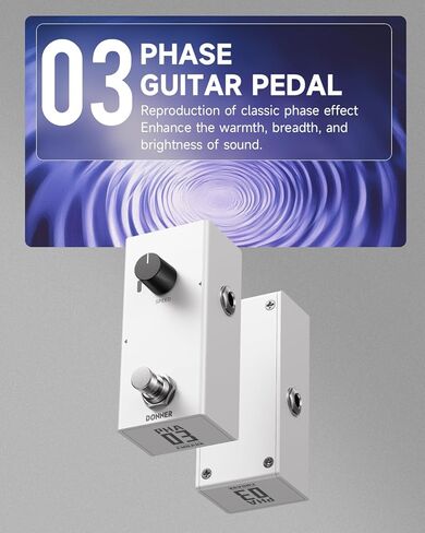 Donner EMBARK 01 ECHO Delay Guitar Pedal, DIY Shell, Electric Guitar, Analog Guitar Effect Pedal, true bypass in Kuwait