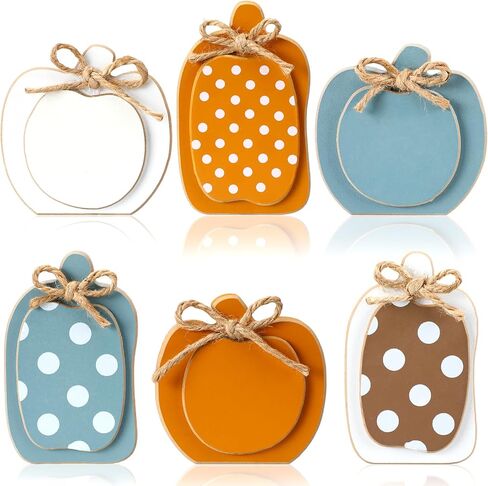 Qunclay 6 Pcs Back to School Decoration Wooden Apple Decor Retro Apple Tiered Tray Decor Set Rustic Table Centerpiece First Day of School Sign for Classroom Office Desktop in Saudi Arabia