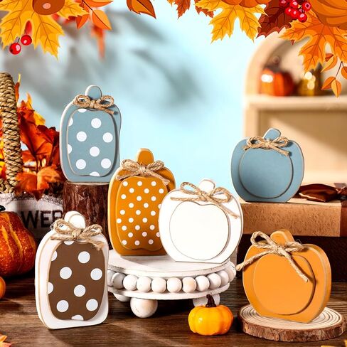 Qunclay 6 Pcs Back to School Decoration Wooden Apple Decor Retro Apple Tiered Tray Decor Set Rustic Table Centerpiece First Day of School Sign for Classroom Office Desktop in Saudi Arabia