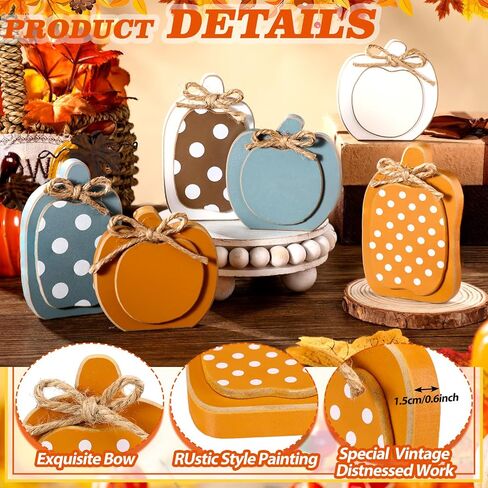 Qunclay 6 Pcs Back to School Decoration Wooden Apple Decor Retro Apple Tiered Tray Decor Set Rustic Table Centerpiece First Day of School Sign for Classroom Office Desktop in Saudi Arabia
