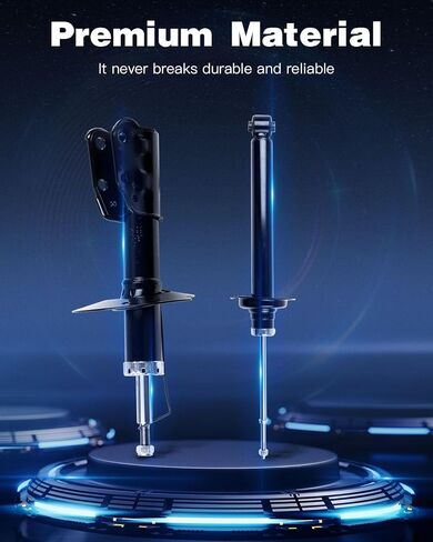ECCPP Shocks Struts Front Rear Shocks Absorbers Struts for 1995-2005 for Chevy Cavalier,1995-2005 for Pontiac Sunfire 341244 334316-4pcs shocks in Saudi Arabia