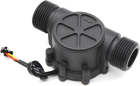 1PCS مستشعر تدفق الماء DC3.5-24V NYLON SILDMETER NPN Hall Flow Sensor Water 1.75MPa 1/2 "3/4" 1 "2" مفتاح مستشعر تدفق السوائل (2 ") in Saudi Arabia