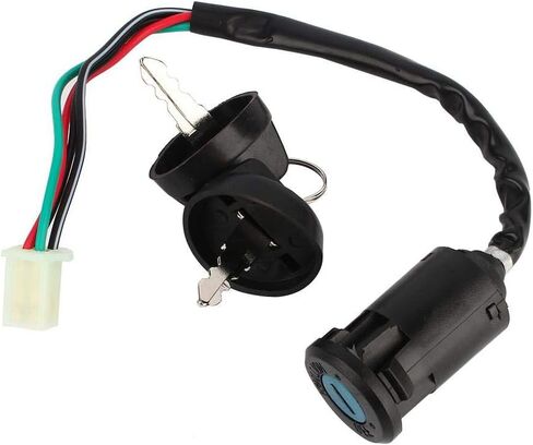 مفتاح إشعال دراجة نارية ، Universal 4 Pin Ignition Switch 4 Ignition Ignition Barrel Ignition On Off Switch مع مفتاح لـ 50 70 90 110 125 سم مكعب على الطرق الوعرة على الطرق الوعرة على الطرق الوعرة على الطرق الوعرة على الطرق الوعرة in Kuwait
