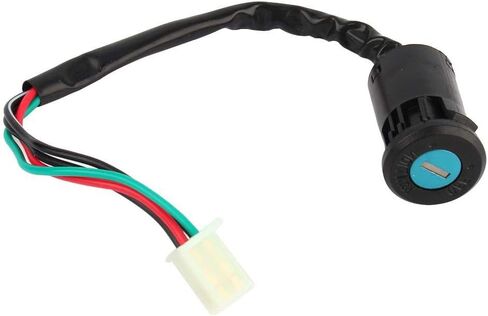 مفتاح إشعال دراجة نارية ، Universal 4 Pin Ignition Switch 4 Ignition Ignition Barrel Ignition On Off Switch مع مفتاح لـ 50 70 90 110 125 سم مكعب على الطرق الوعرة على الطرق الوعرة على الطرق الوعرة على الطرق الوعرة على الطرق الوعرة in Kuwait