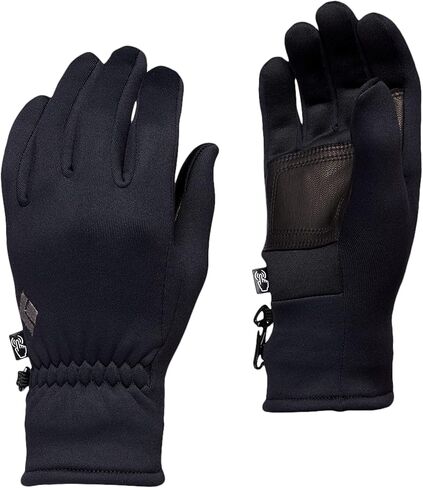 Heavyweight Screentap Gloves Touchscreen Fleece Liners for Running, Commuting, Hiking, Black-NPF, Large in Saudi Arabia