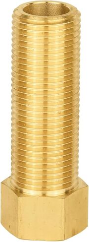 (عبوة من 2) أنبوب ذكر EFIELD 1/2 بوصة × 1/2 بوصة محول تركيب نحاسي تمديد أنبوب أنثى، طول 50 مم، موصل سداسي مع شريط إغلاق in Kuwait