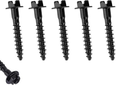 5pcs BAS01003 Air Box Screws, Carbon Steel Air Filter Housing Retaining Bolts Screws Accessories Replace Part Number 6509605AA, 11549031 Compatible with Pacifica Ram and More in Saudi Arabia