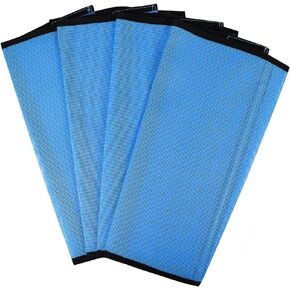 4 PCS Mesh Horse Leg Protectors, Mesh Fly Boots Set for Horses, Mesh Horse Guards Leg Wraps, Anti-Slip Textilene Mesh Fly Boots Horse Leg Protectors
