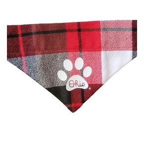 Script Ohio Over the Collar Dog Bandana That Slips onto Their Existing Collar (Small)
