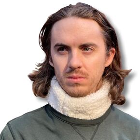 Toshie New York Winter Neck Warmer Lined With Sherpa, For men and woman, Super Warm and Fashionable