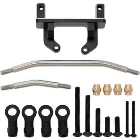 MEUS RACING TRX4M Lay Down Servo Mount with Steering Links for TRX4M Defender/Bronco/K10/F150 1/18 RC Crawler Car, NOT for Stock Frame.