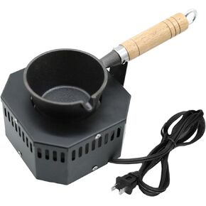 New Upgrade Lead Melting Pot Electric,Electric Melting Pot for Lead,Metal Melting Pot High Security,Lead Melting Pot for Fishing Weight Mold 10 oz Capacity.