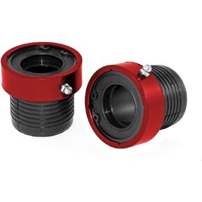 Alloy USA Axle Tube Seal Kit for Jeep Wrangler/Grand Cherokee | Front, Red, Pair | 11105 | Fits 1987-2018 Jeep Wrangler YJ/TJ/LJ/JK; 1993-1998 Jeep Grand Cherokee w/ Dana 44
