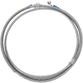 Braided Hydraulic Brake Hose Line Pipeline, Universal 47.2" 120cm Oil Hose with 10mm (M10) Ends, Hydraulic Brake Oil Hose Line Pipe for Motorcycle ATV Dirt Bike Go Kart, Car Accessories