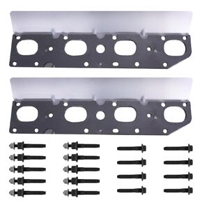 حشية مشعب العادم مع مجموعة مسامير وصواميل لسيارة 2009-2020 كرايسلر دودج رام 1500 2500 3500 جيب 5.7L V8 (مجموعة كاملة يسار + يمين) in Kuwait