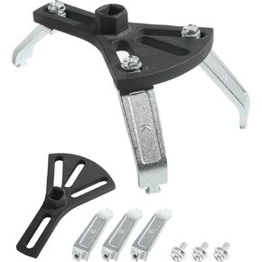 Universal Fuel Pump Removal Tool,Fuel Pump Lock Ring Removal and Reinstall Tool Adjustable Fuel Lid Tank Cover Collar Ring Spanner,5.31" to 7.17" Fuel Tank Repair Kit