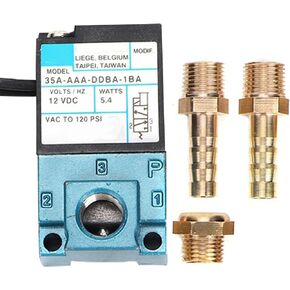 جهاز التحكم الإلكتروني في التعزيز، صمام الملف اللولبي للتحكم في التعزيز بـ 3 منافذ DC 12V 5.4W 35A-AAA-DDBA-1BA...
