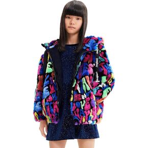 Desigual Girl Woven Overcoat