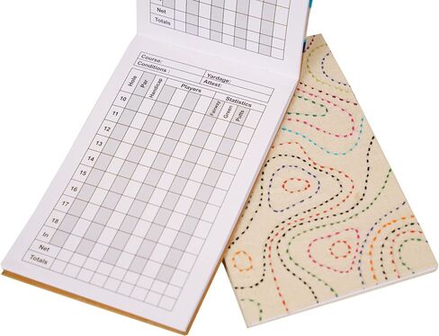 Golf Scorecard - Golf Log Pocket Notebook - Progress Tracker-Golf Accessories- Statistics Notebook in Saudi Arabia