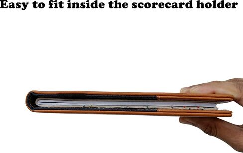 Golf Scorecard - Golf Log Pocket Notebook - Progress Tracker-Golf Accessories- Statistics Notebook in Saudi Arabia